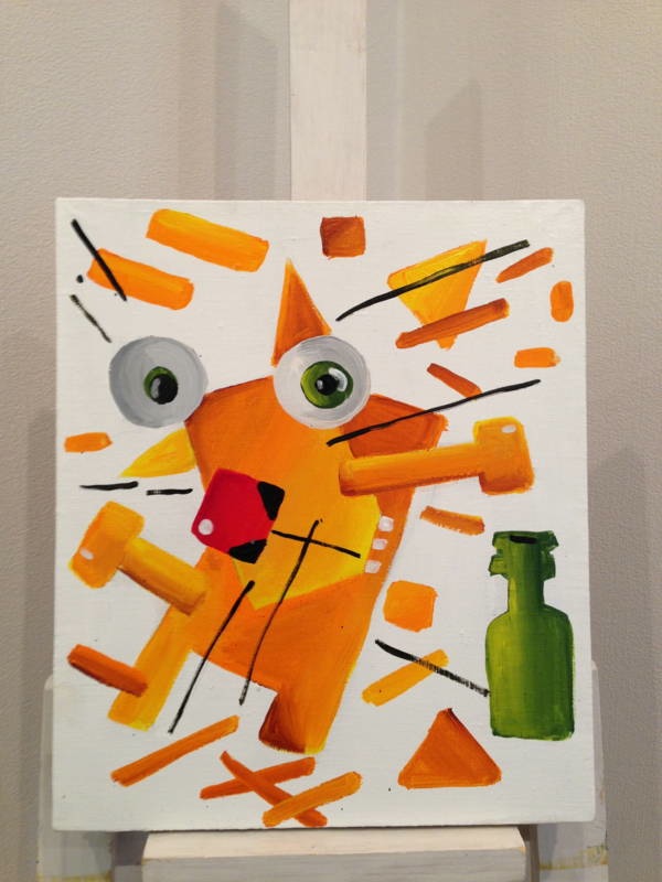 25 Suprematism Cat