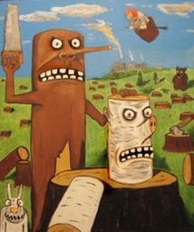 Наши пни х.а. Вася Ложкин